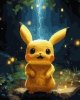 Malowanie Po Numerach Zestaw Pikachu z Piorunem 40x50